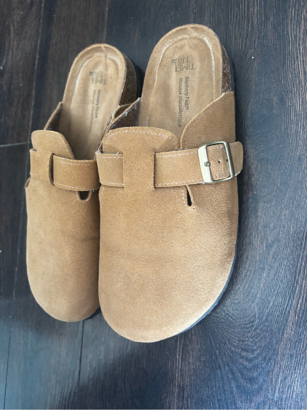 Time and Tru Boston Clog Cognac size 11 women’s like new